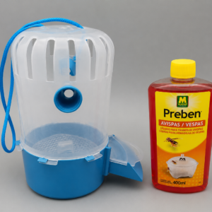 Pack protección piscinas: Trampa Troyano anti velutina + líquido atrayente